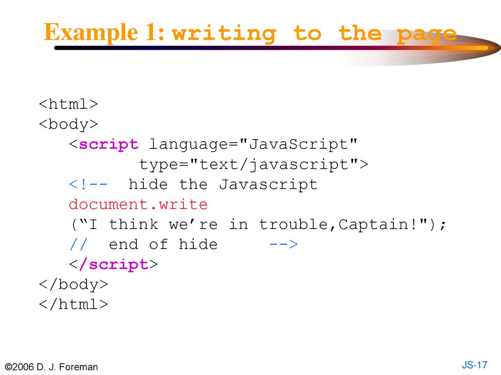 Javascript for beginners ppt download