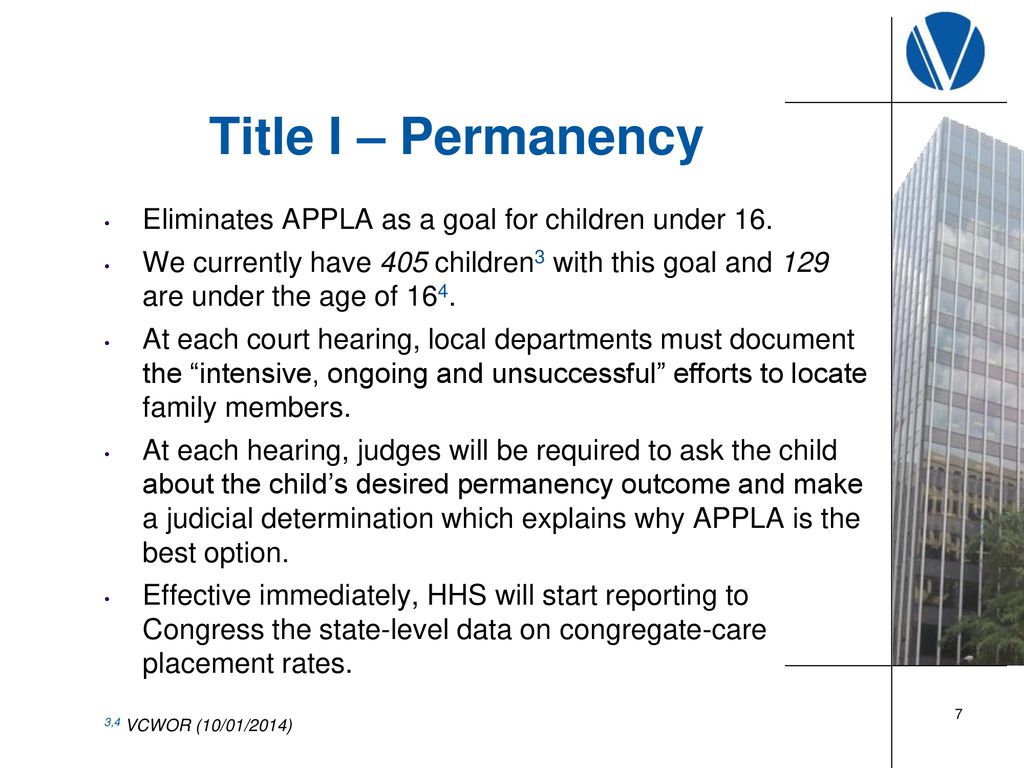 The PreventingTrafficking Strengthening Families Act ppt download