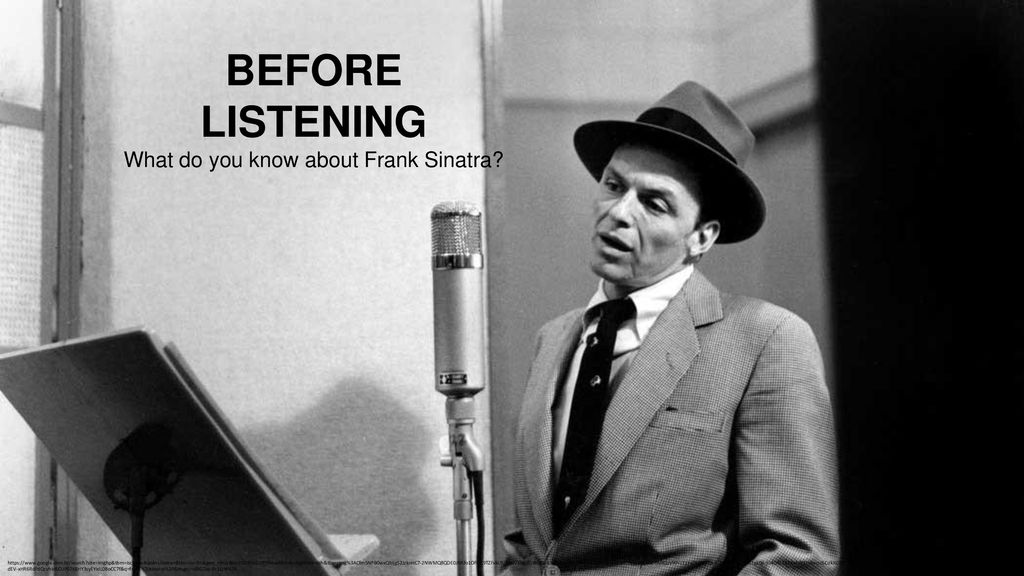 What do you know about Frank Sinatra