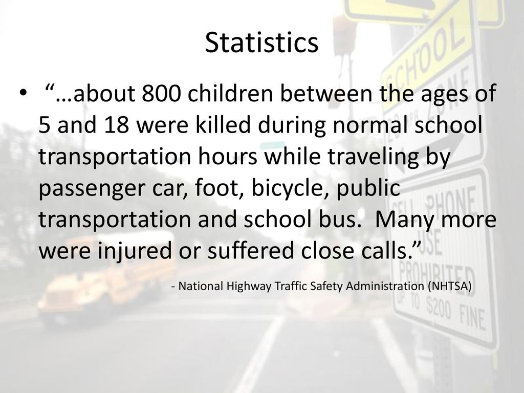 Crossing the Road Road Safety PPT For School Students
