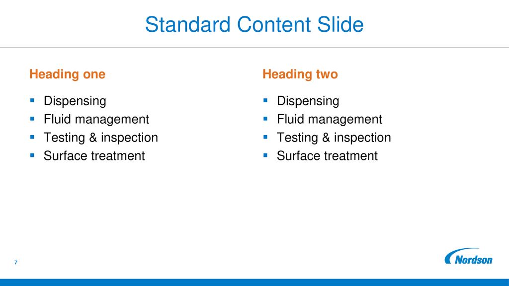 Standard Content Slide