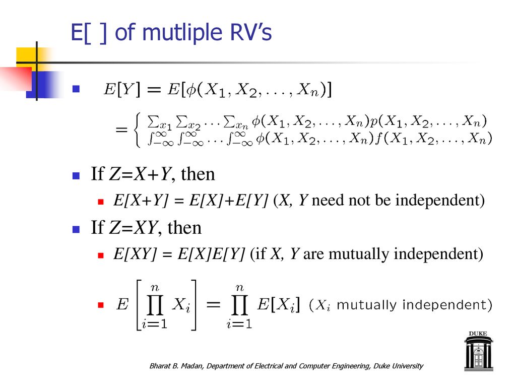 Ee255 Cps226 Expected Value And Higher Moments Ppt Download Ee255 Cps226 Expected Value And Higher Moments Ppt Download