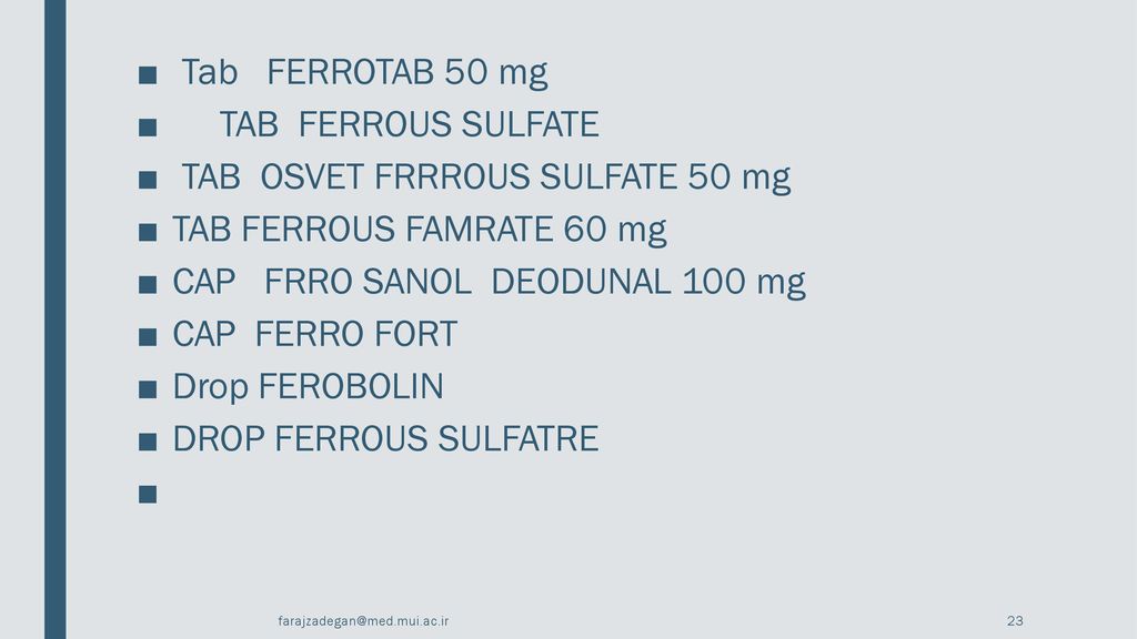 Iron Deficiency Anemia Ppt Download