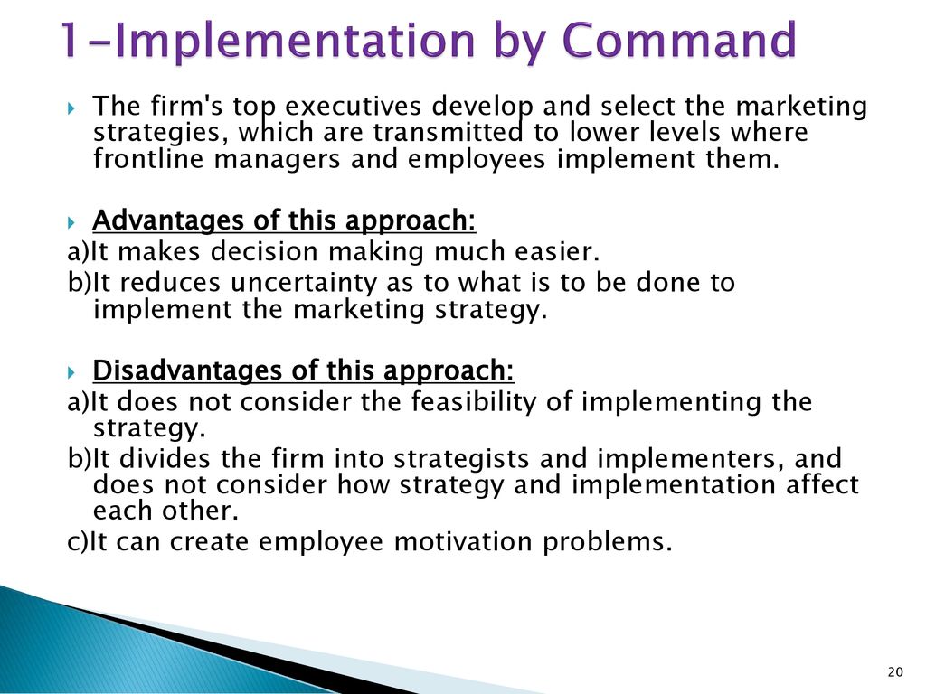 1-Implementation by Command