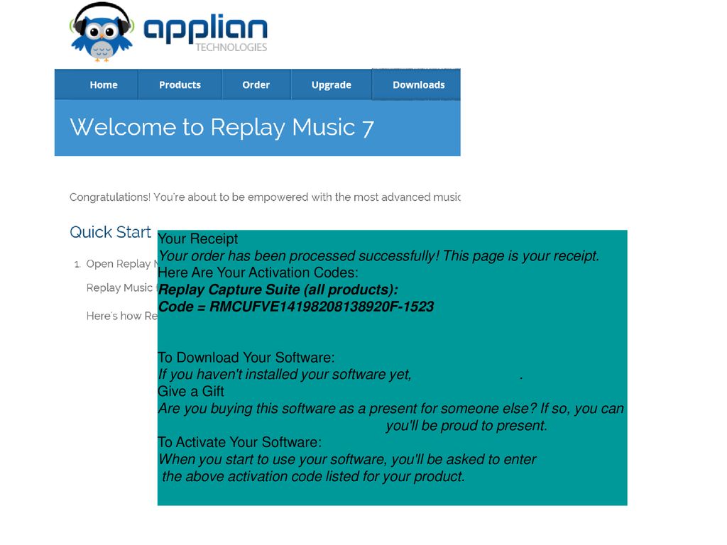 replay capture suite activation code