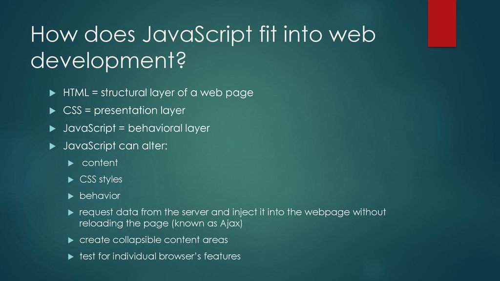 Creating dynamic/interactive web pages - ppt download