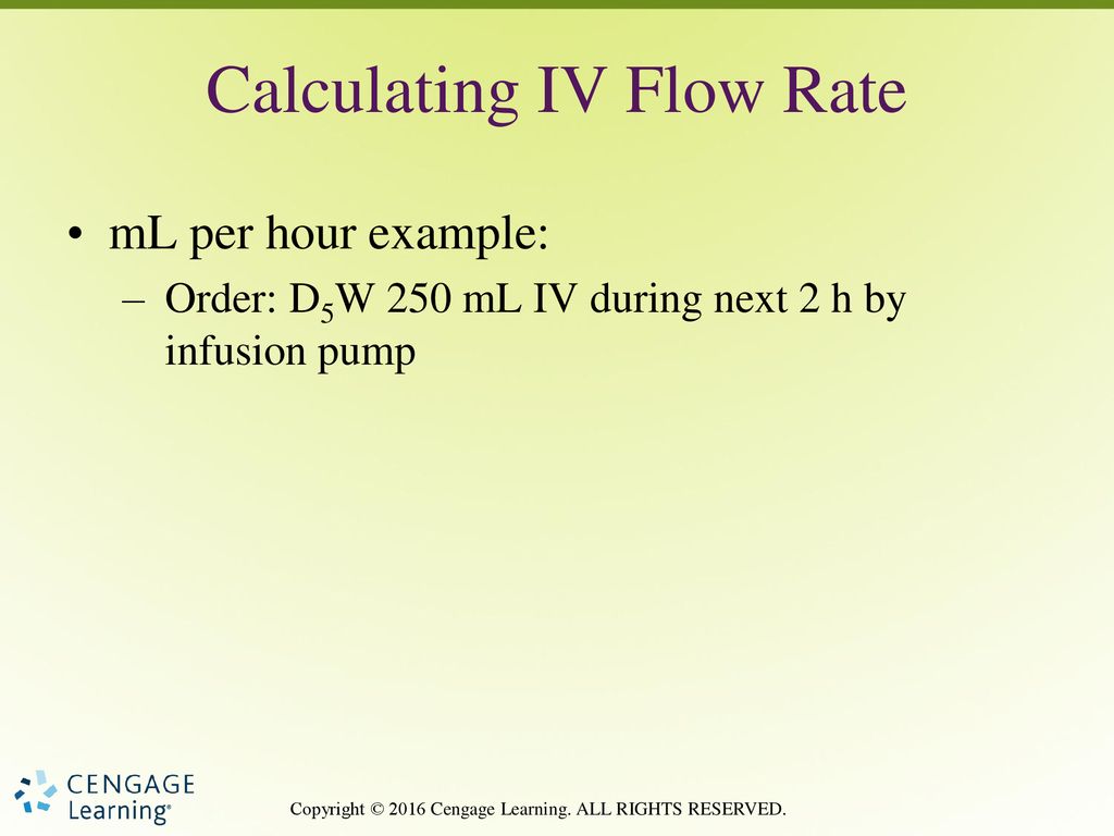 Intravenous Solutions, Equipment, and Calculations - ppt download
