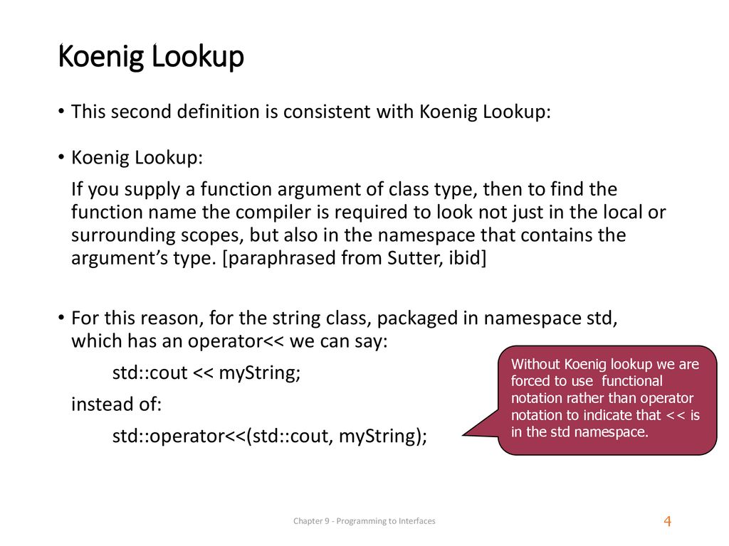 Programming to Interfaces - ppt download
