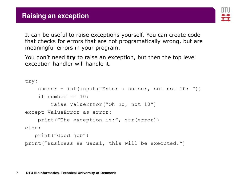 How to Catch, Raise, and Print a Python Exception