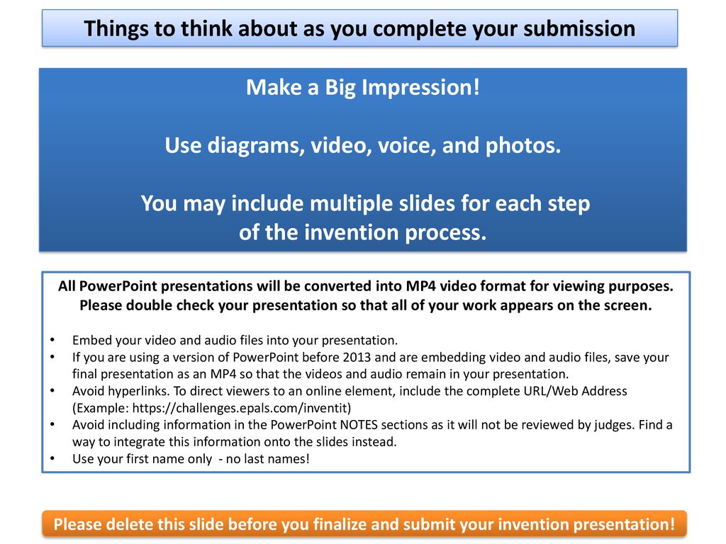 Title of Your Invention - ppt download