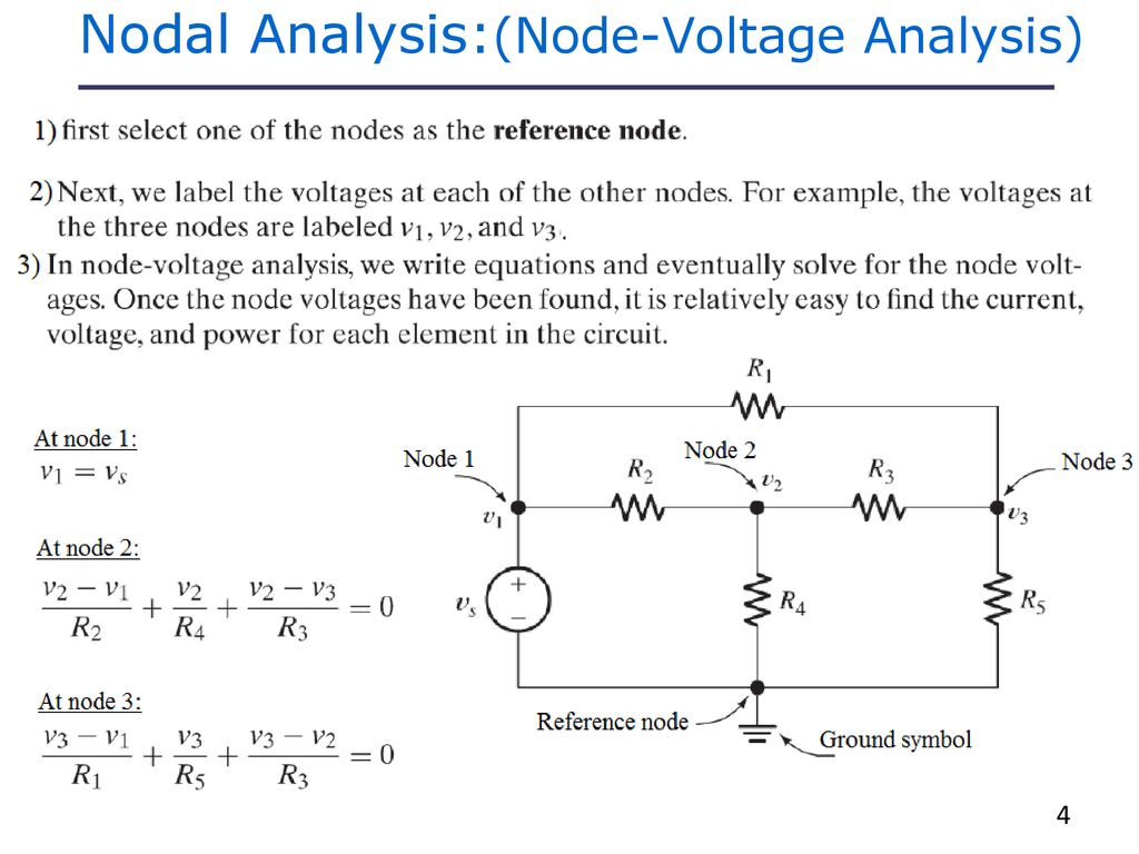 Basic Nodal and Mesh Analysis - ppt download