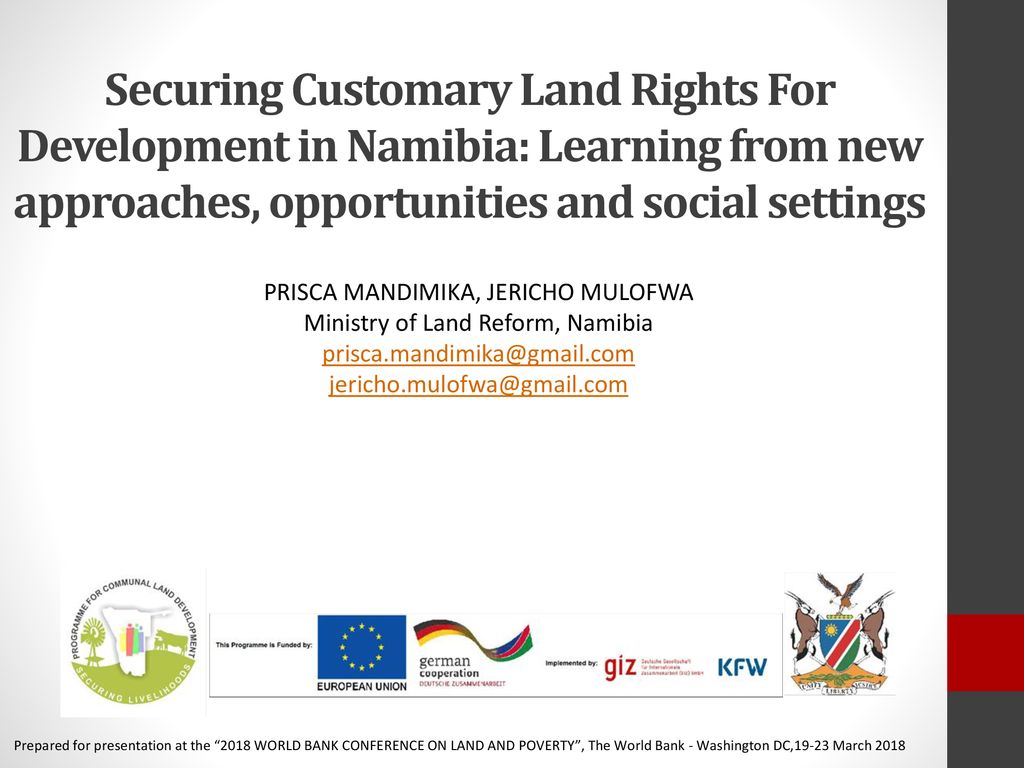 How Securing Customary Land Rights Benefits Countries Ilc Africa
