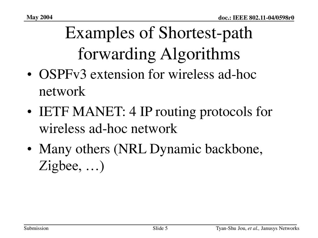 Is Spanning Tree Protocol Right for ESS Mesh? - ppt download