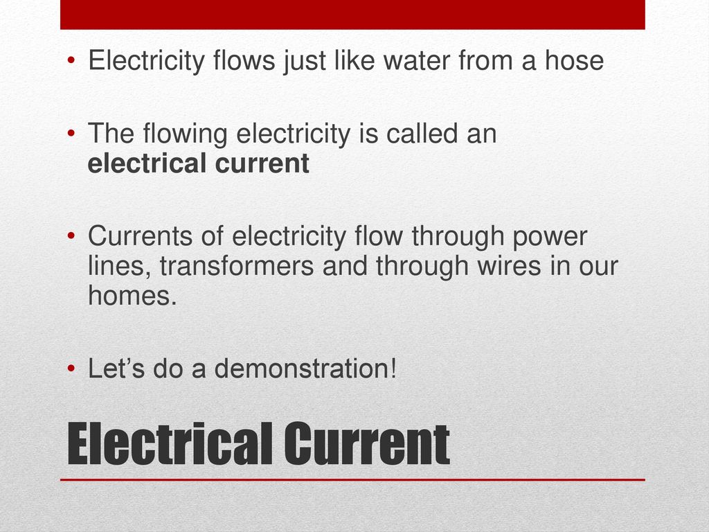 Electricity and ppt download