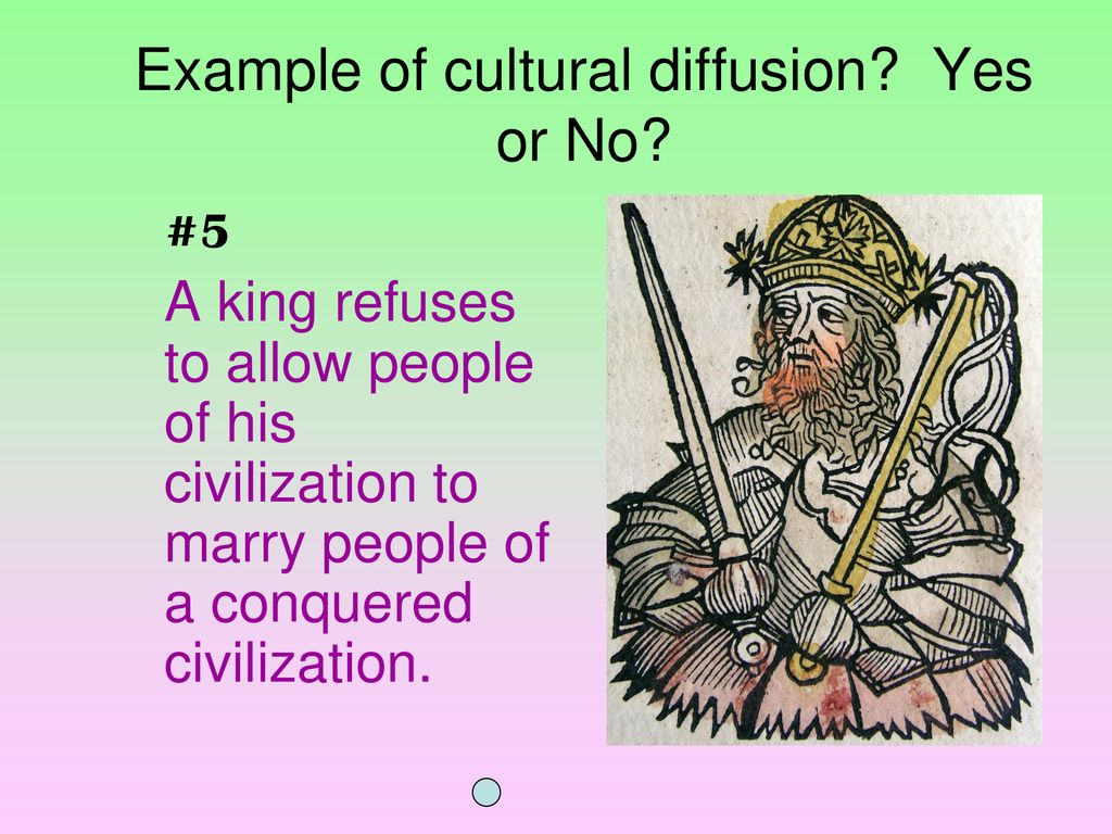 examples of cultural diffusion in early civilizations