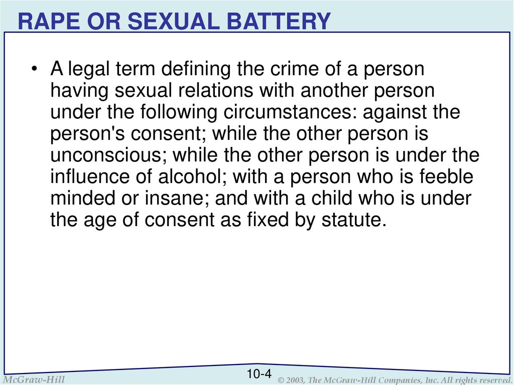 Ten Sex Related Offenses Ppt Download 6426