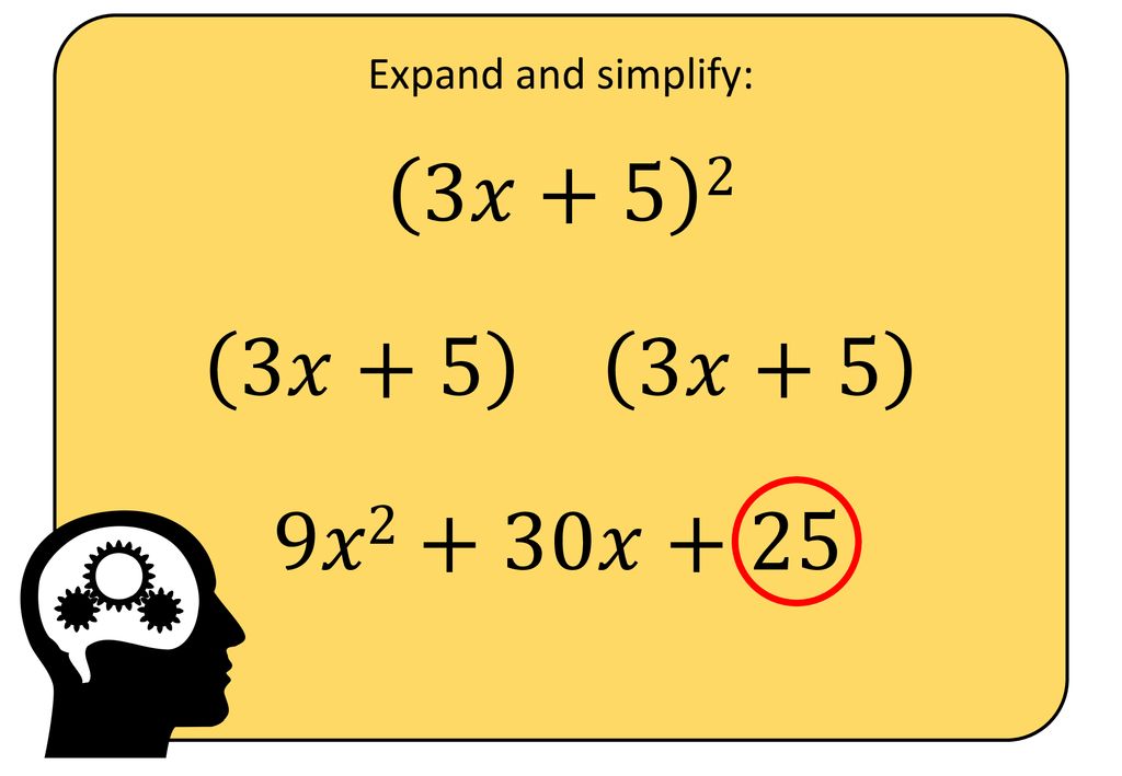 Expand And Simplify 3x 5 2 Expand And Simplify 3x 5 2