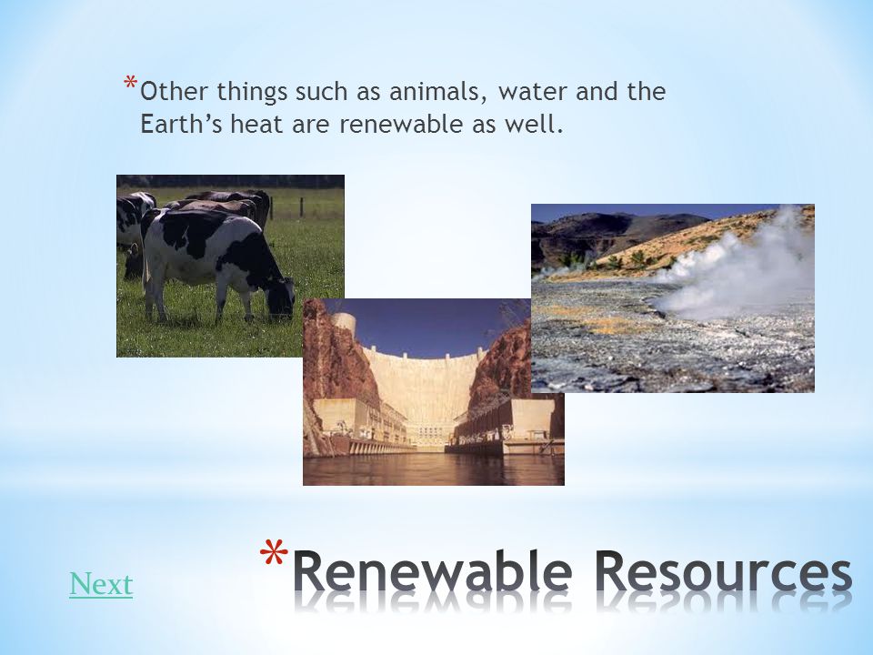 Renewable and Nonrenewable Resources - ppt download
