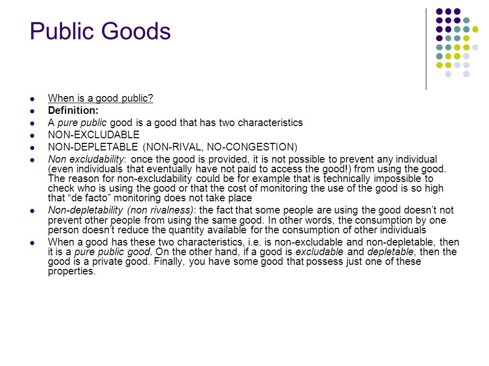What Are Public Goods? Definition, How They Work, and Example