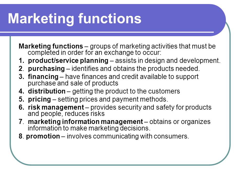 What are the Eight Functions of Marketing? Discover the Key Strategies!