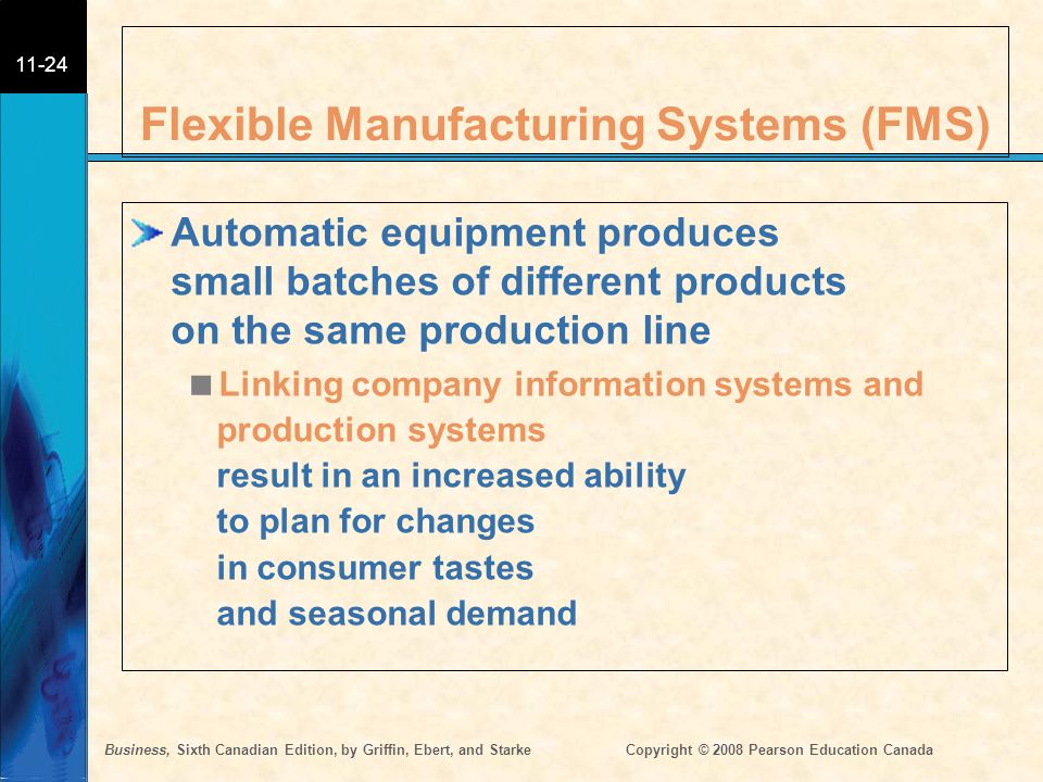 Flexible Manufacturing Systems (FMS)
