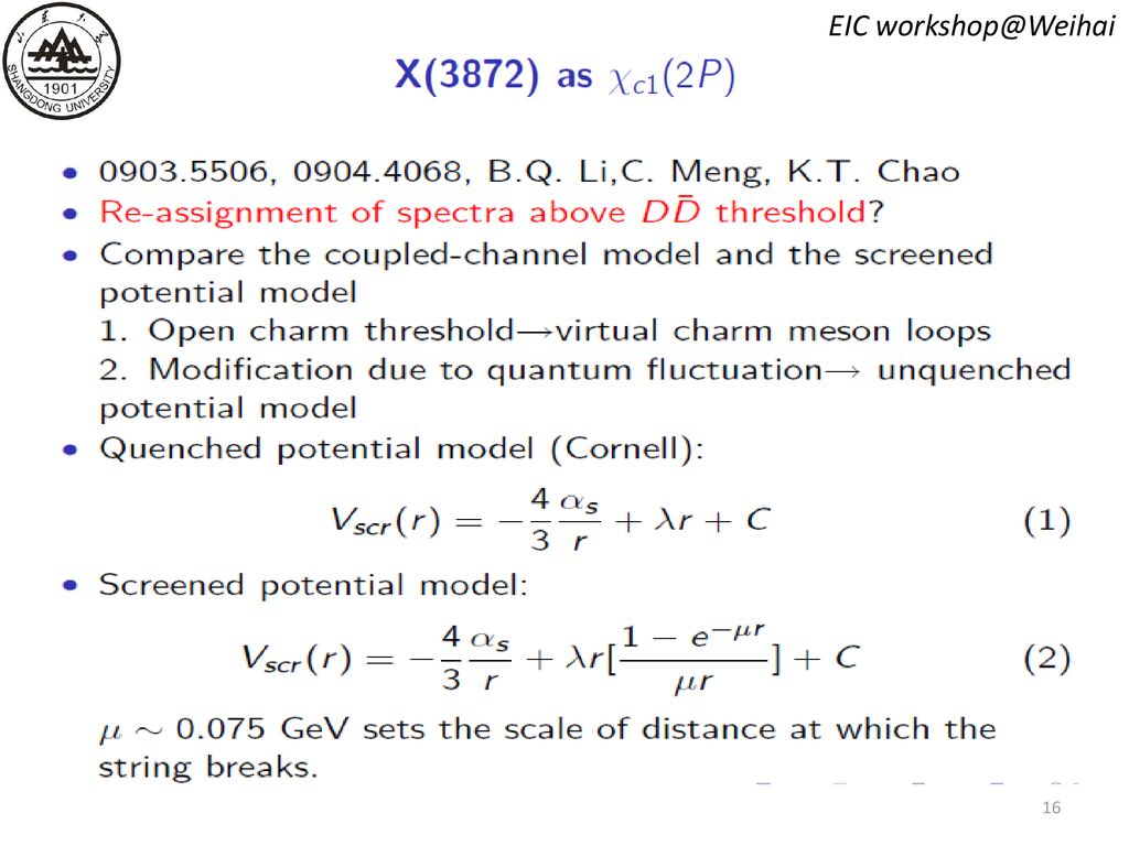 Heavy Quark Exotica And Heavy Quark Symmetry - Ppt Download