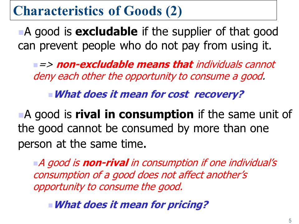 What are Public Goods? Characteristics and Aspects