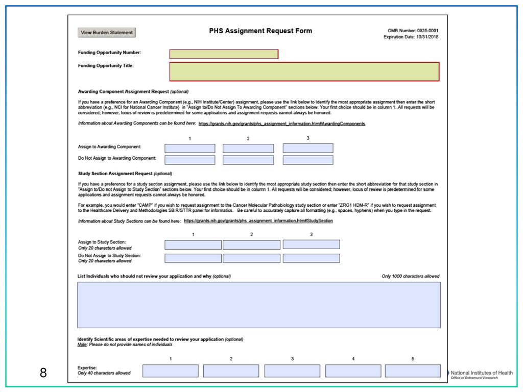 The NIH Peer Review Process ppt download