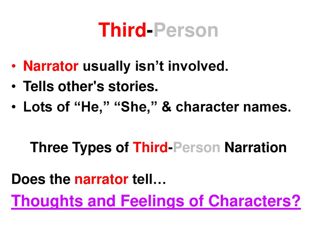 Narrative Perspective ppt download
