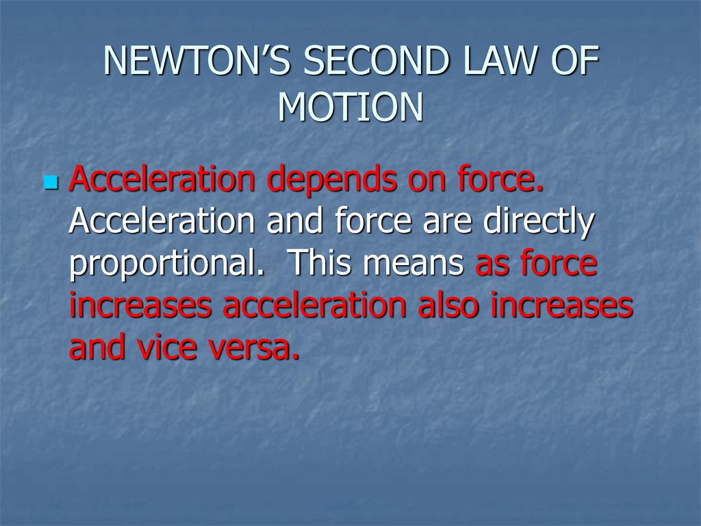 Chapter 6 - Forces In Motion - Ppt Download