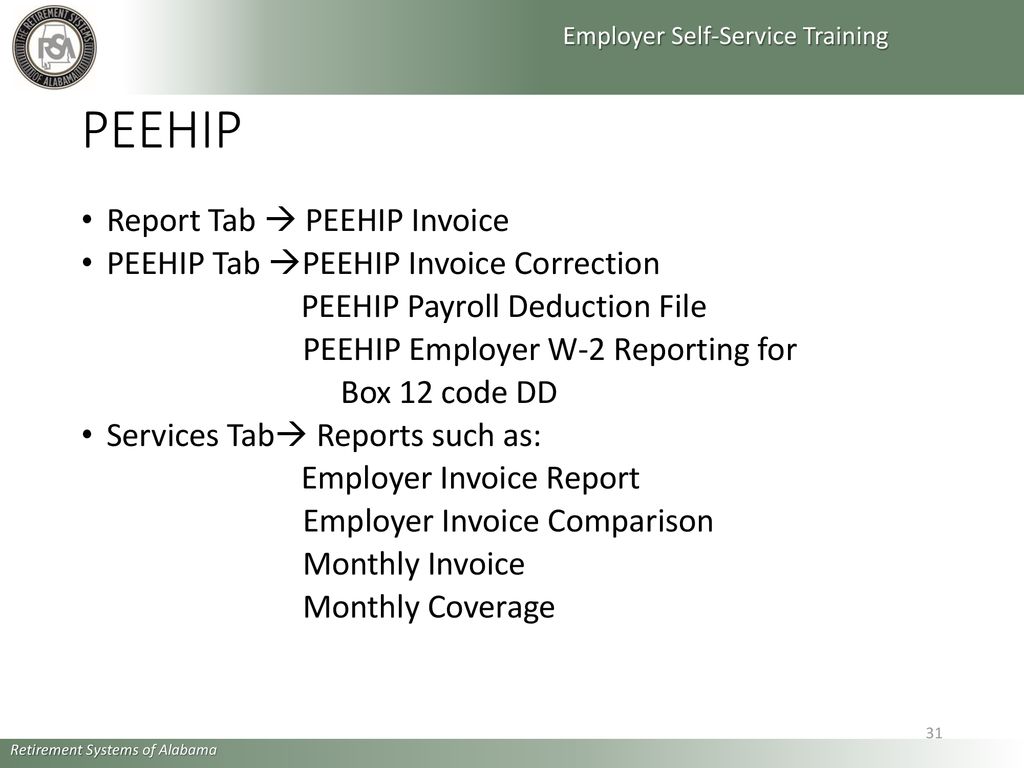 to Employer SelfService Training ppt download