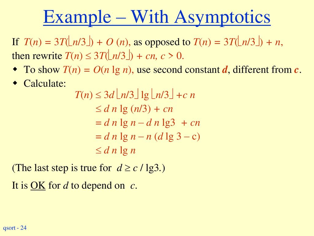 Quicksort Quick Sort Correctness Of Partition Loop Invariant Ppt Download