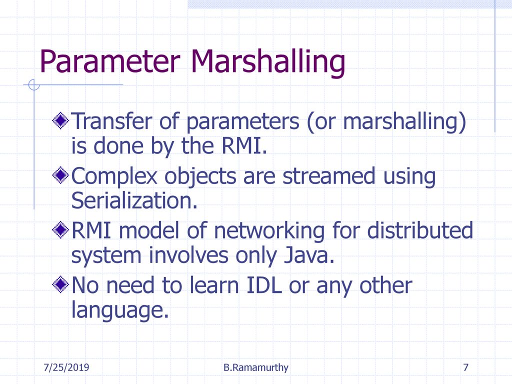 Creating a Distributed System with RMI - ppt download