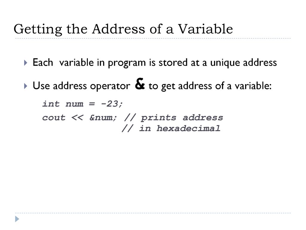 Pointers. - ppt download