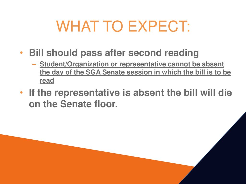 WHAT TO EXPECT: Bill should pass after second reading