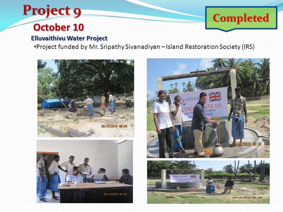 Elluvaithivu Water Project