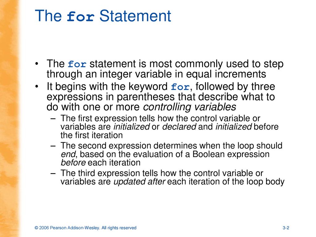 Chapter 3 Flow of Control Loops in Java. - ppt download