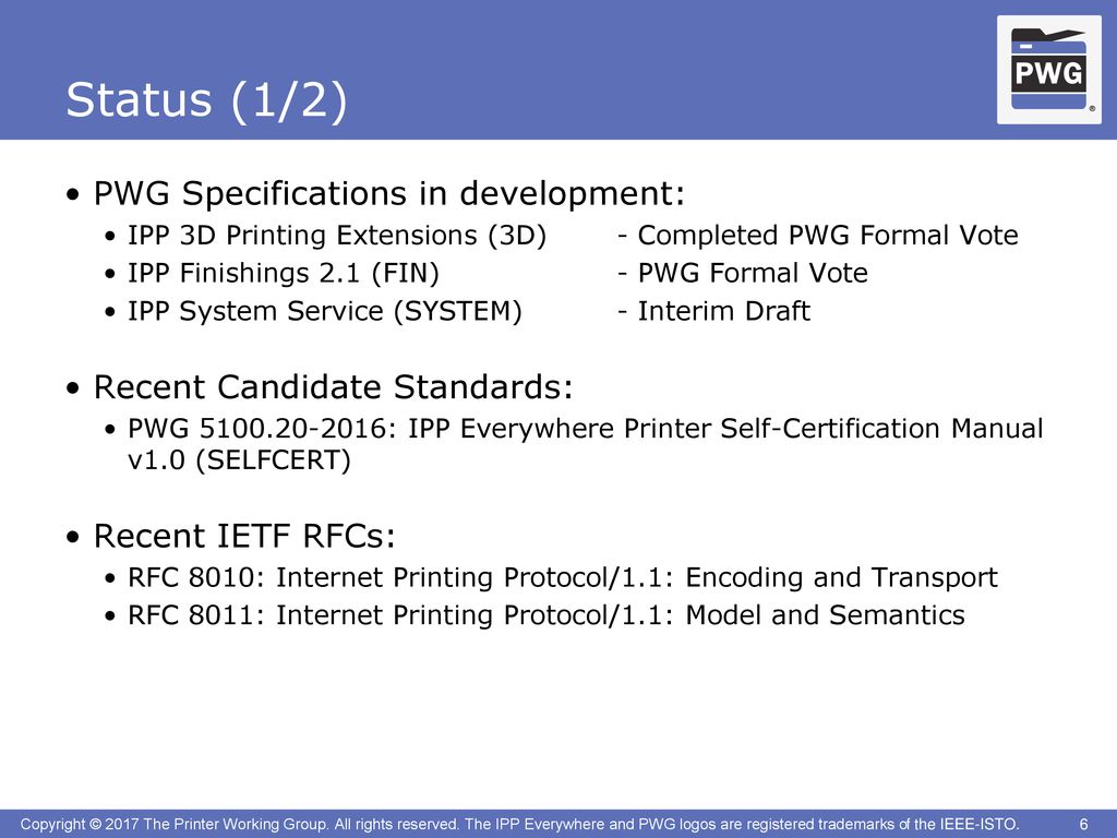 IPP Workgroup Session, Day 1 - Ppt Download