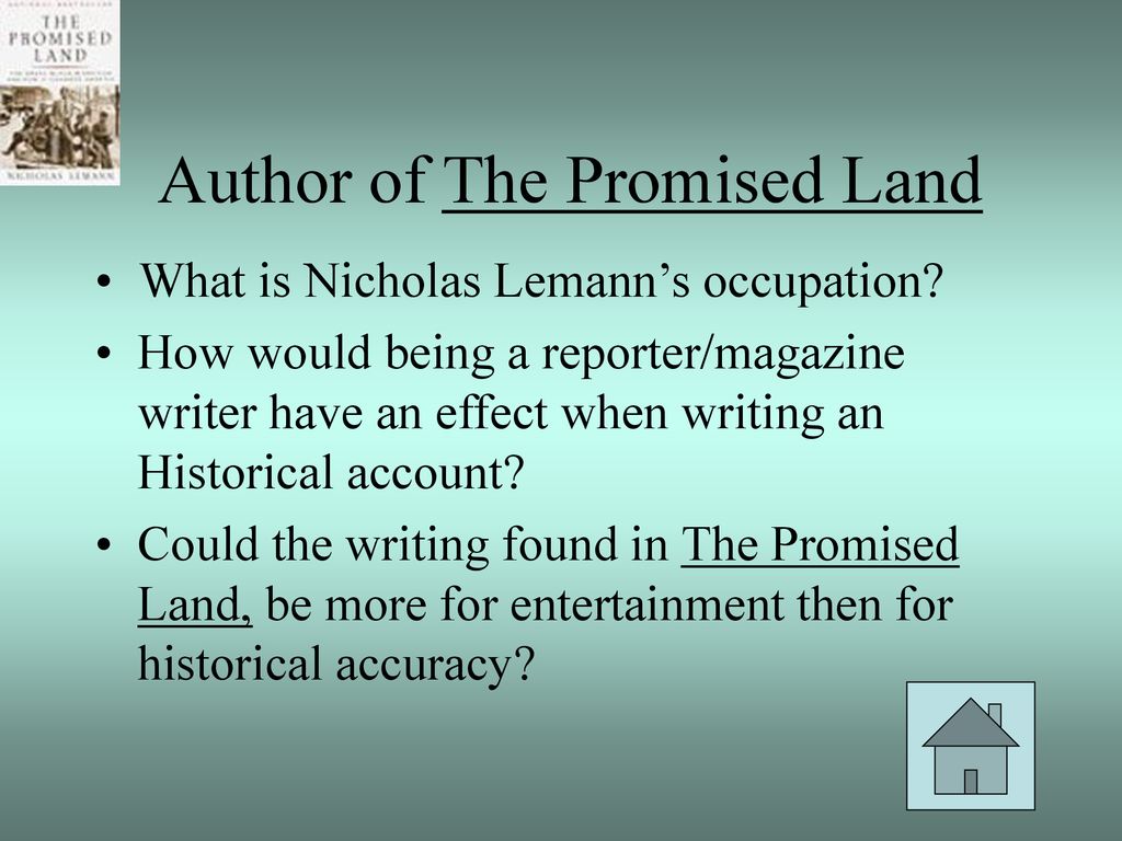 The Promised Land by Nicholas Lemann: 9780679733478 | : Books
