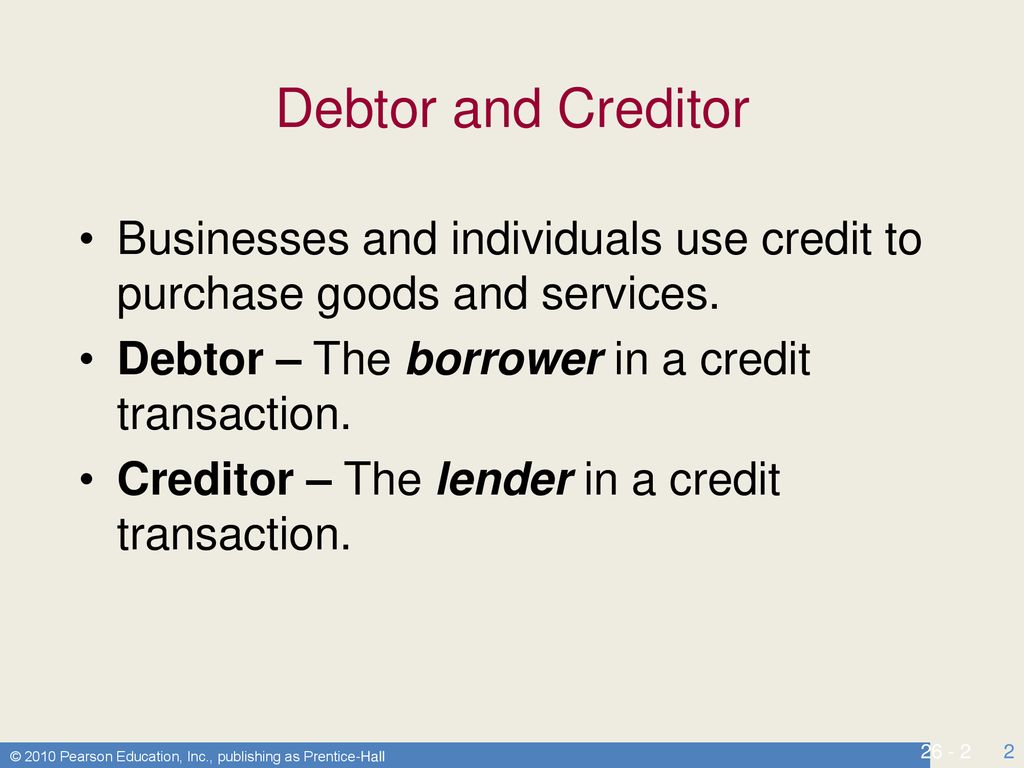 What Is a Debtor, and How Is It Different Than a Creditor?