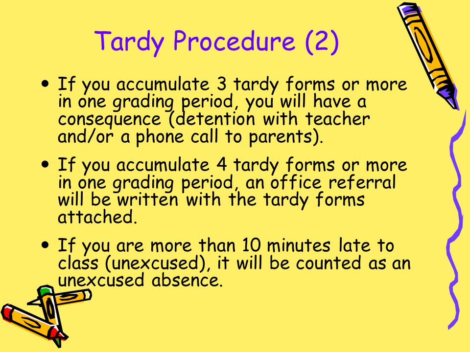 Tardy Procedure (2)