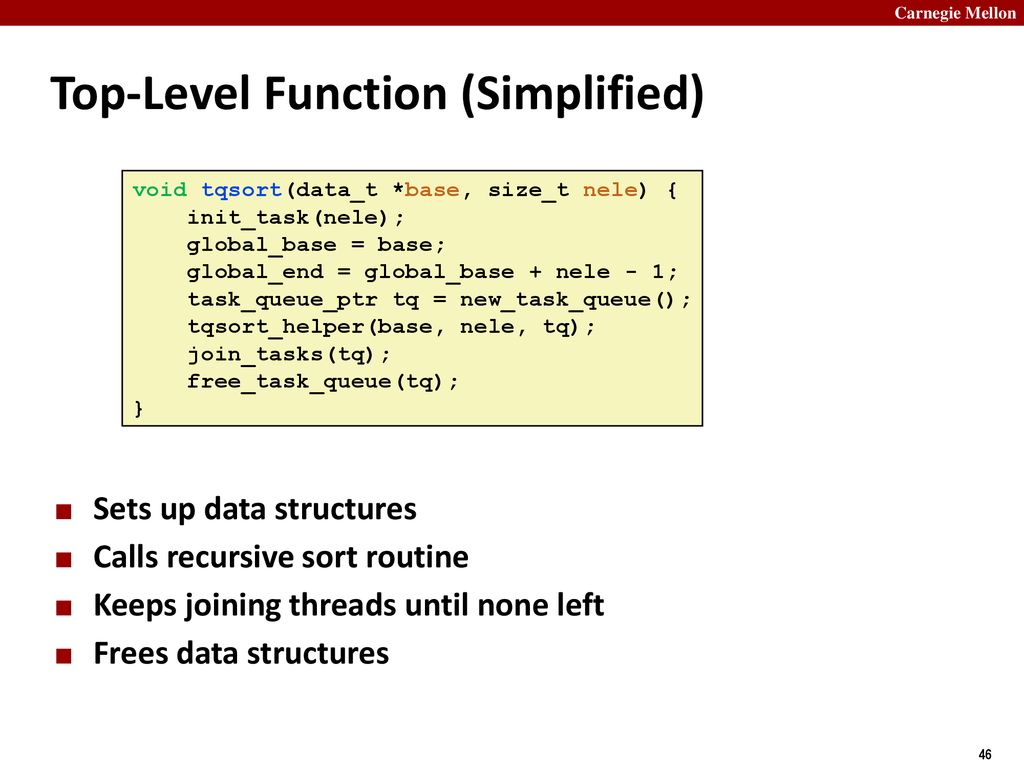 Thread-Level Parallelism / : Introduction to Computer Systems “26th ...