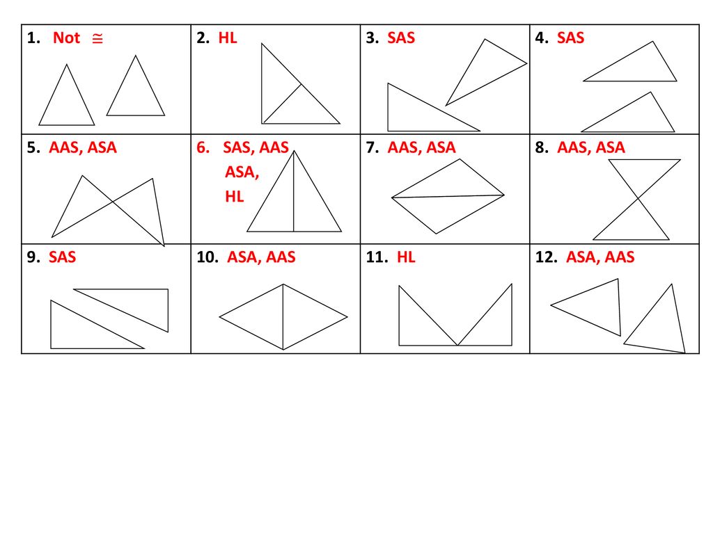 35 Triangle Congruence Asa Aas And Hl Worksheet Answers Support Worksheet