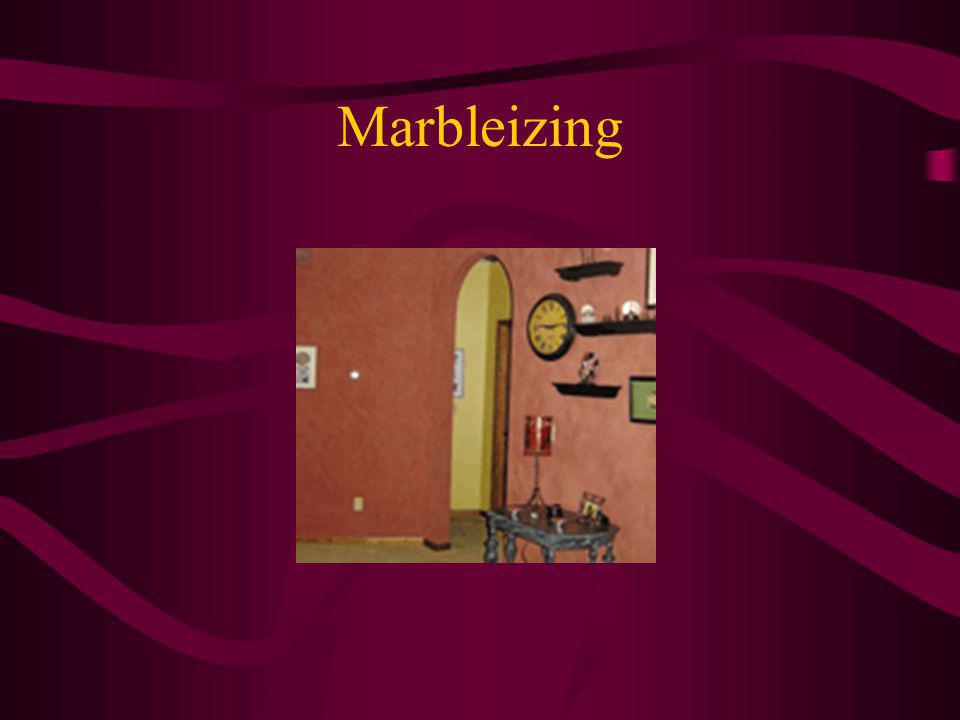 Marbleizing