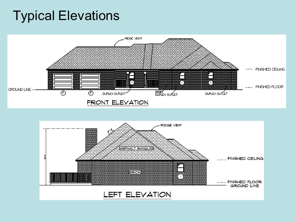 Typical Elevations