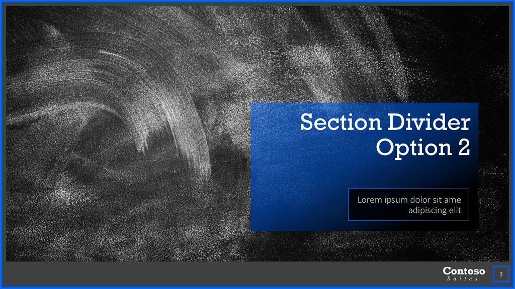Section Divider Option 2
