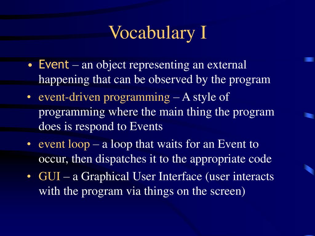 Event loops. - ppt download
