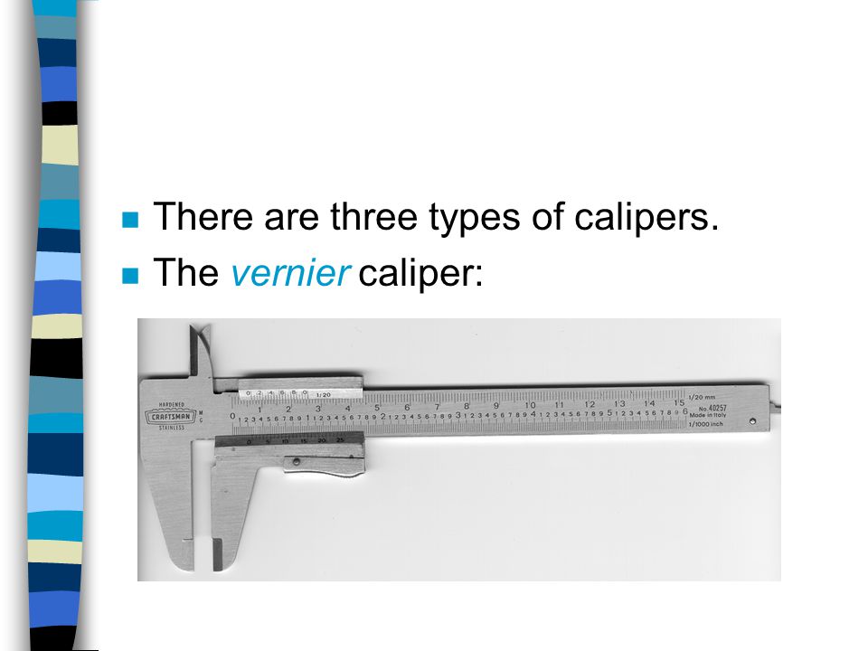 types of vernier caliper ppt
