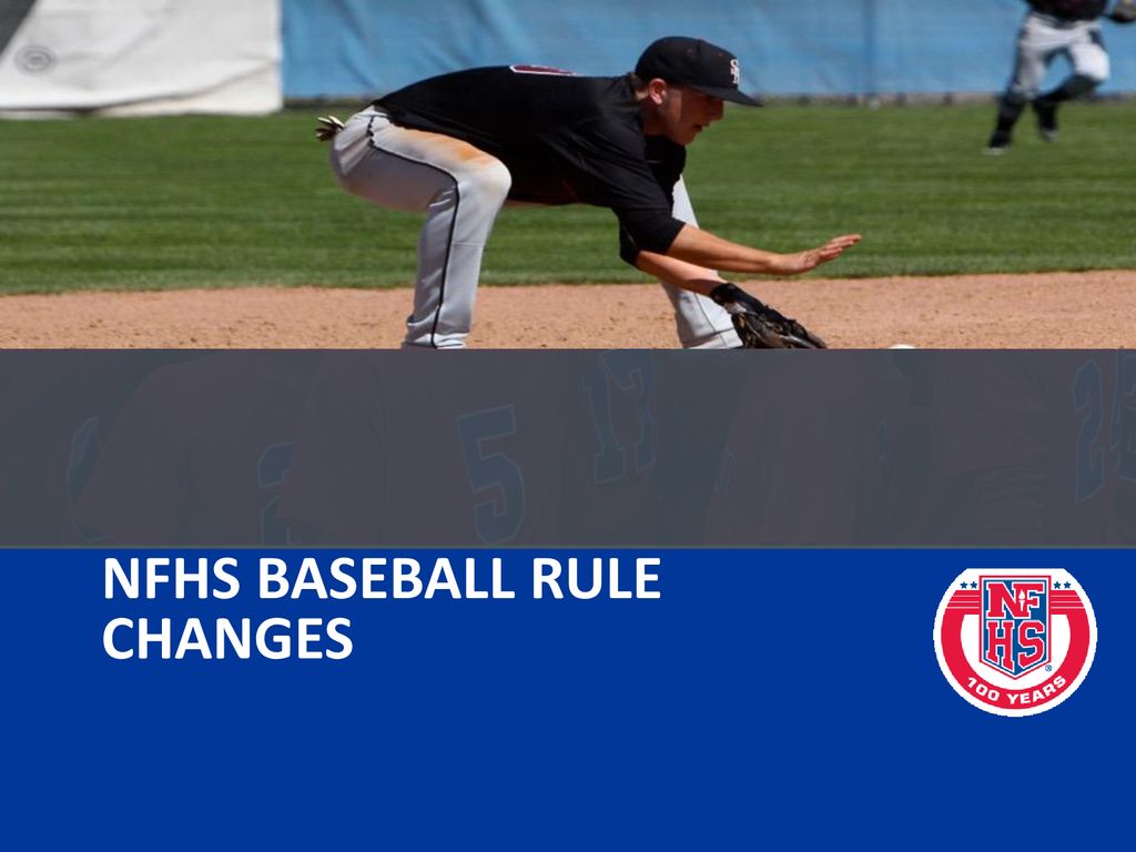 2019 nfhs baseball rules powerpoint ppt download