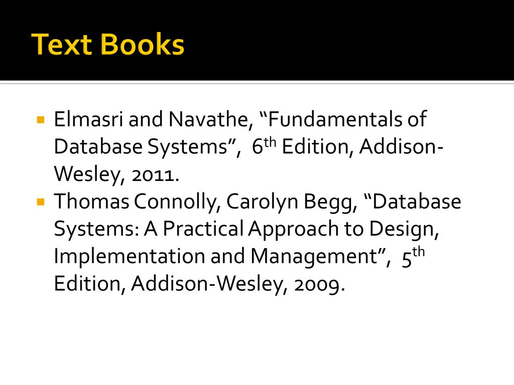 Introduction to database ppt download